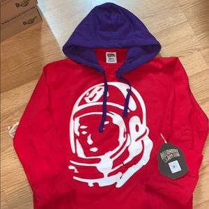 Billionaire Boys Club Red and Purple Performance Jacket